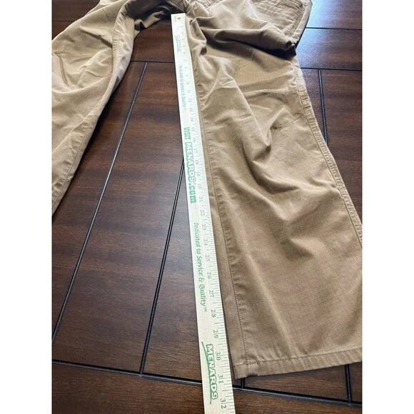 🔥5.11 Tactical Pants Mens 34x32 Brown Ripstop 34x31 - NICE!!! - Picture 6 of 11
